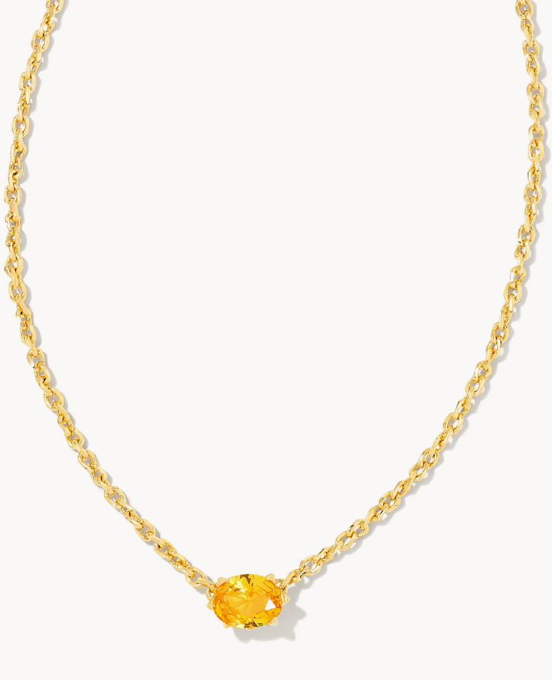 Kendra Scott Cailin Necklace - Gold Yellow