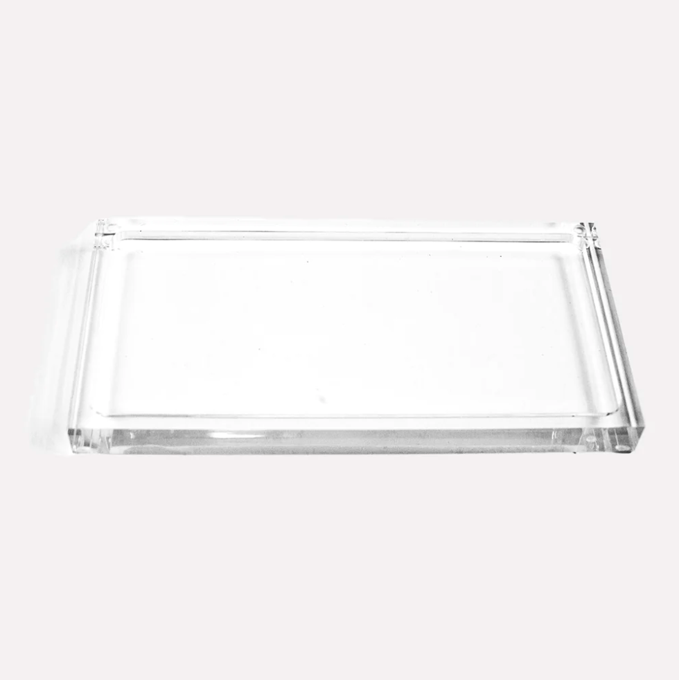LUCITE TRAY - LARGE