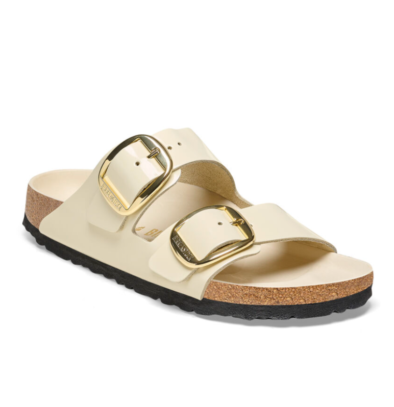 Arizona Big Buckle High Shine Ecru