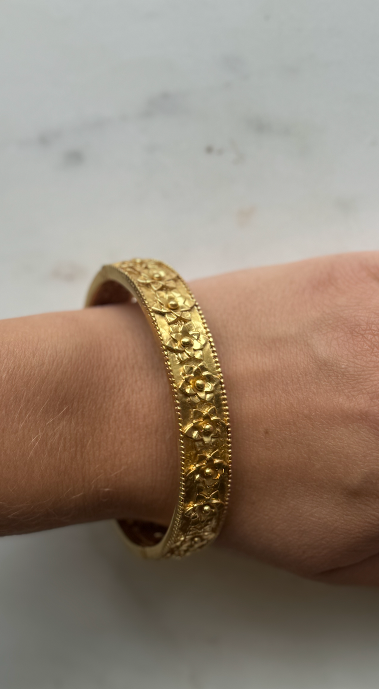 Julie Vos Flora Hinge Bangle
