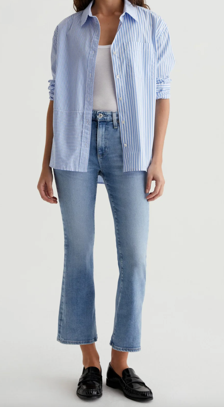 AG Denim Farrah Boot Crop Verona