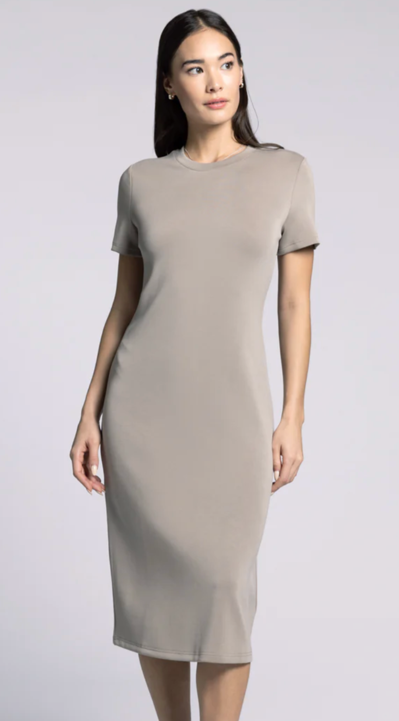 Thread + Supply Dayton Dress Taupe