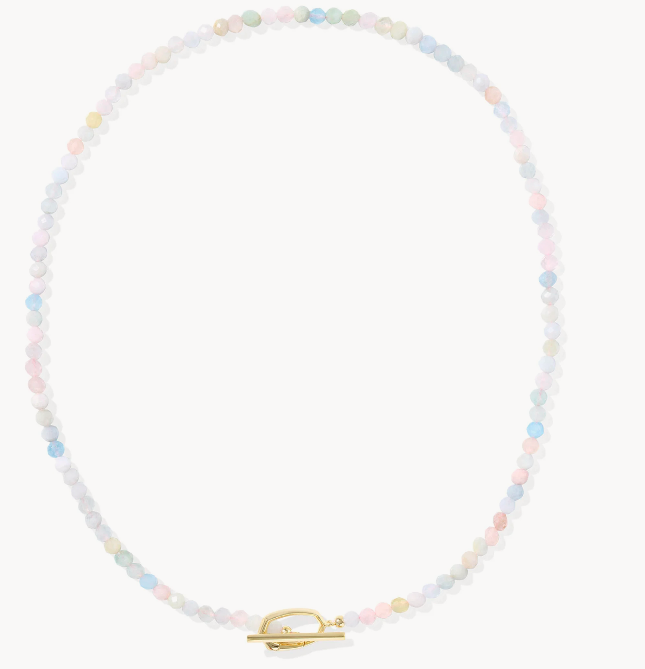 Kendra Scott Sylvia Strand Necklace Gold Morganite Ombre