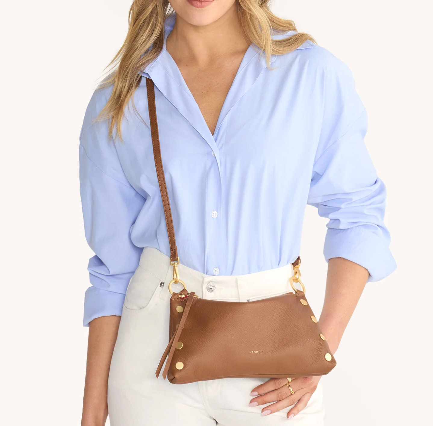 Hammitt - Kyle Mahogany Pebbled