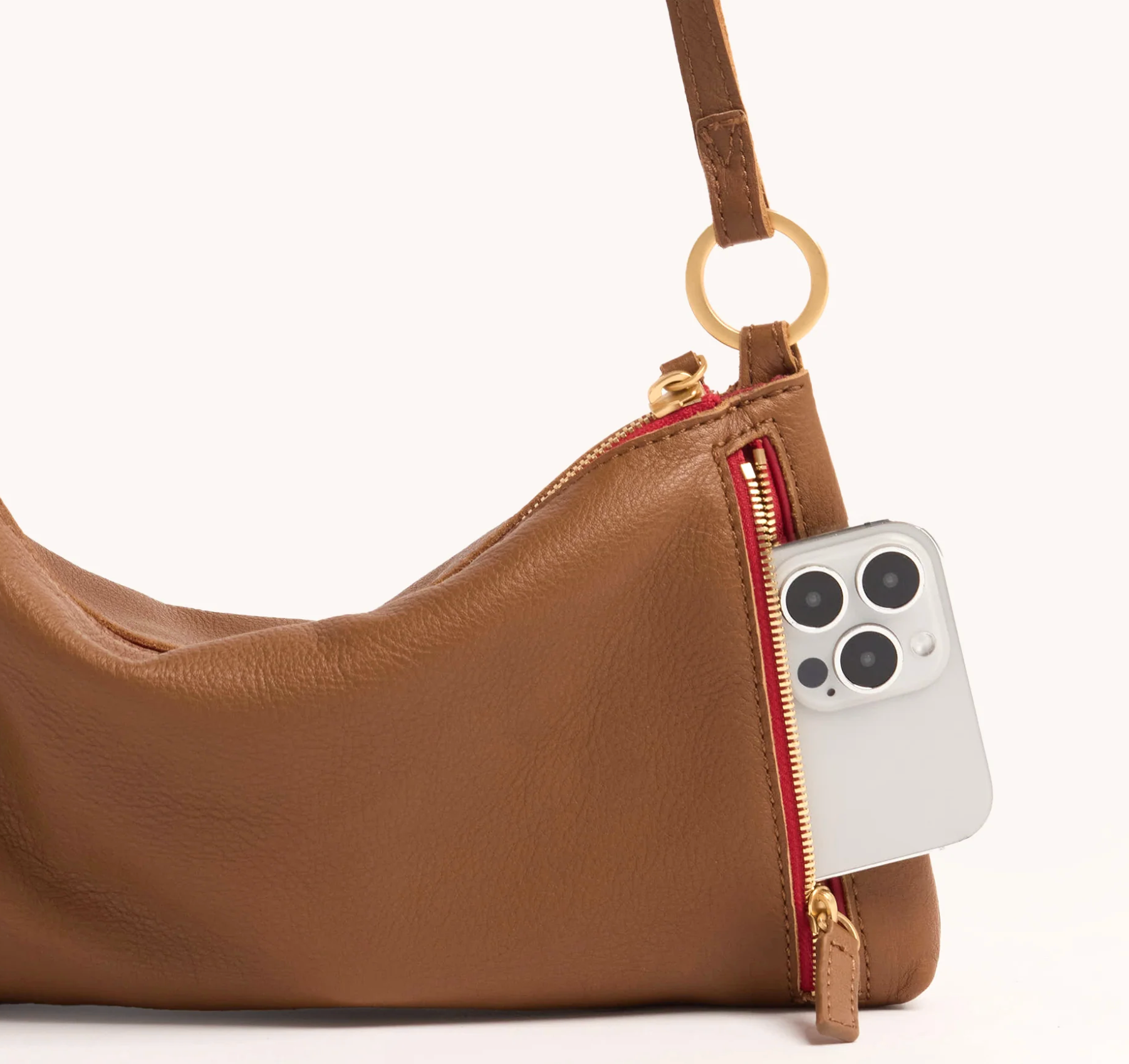 Hammitt - Kyle Mahogany Pebbled