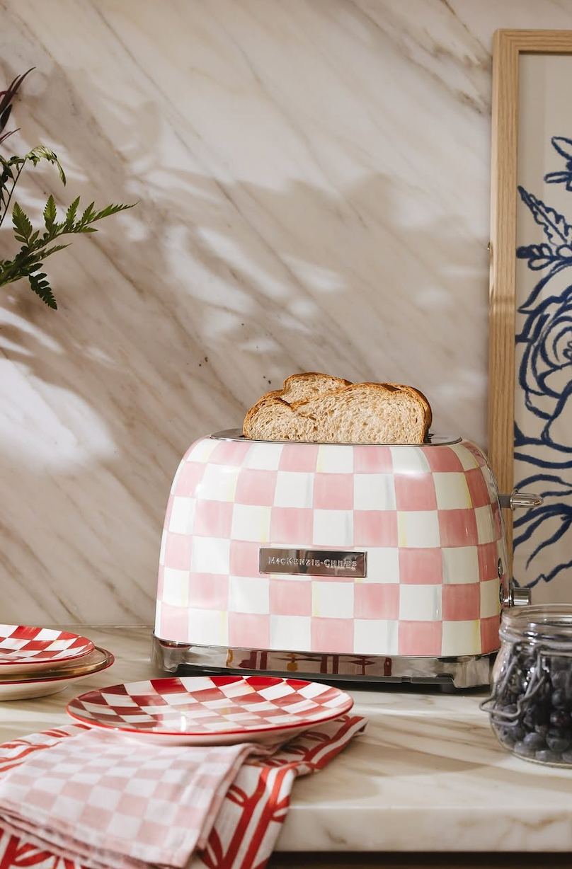 Rosy Check 2 Slice Toaster