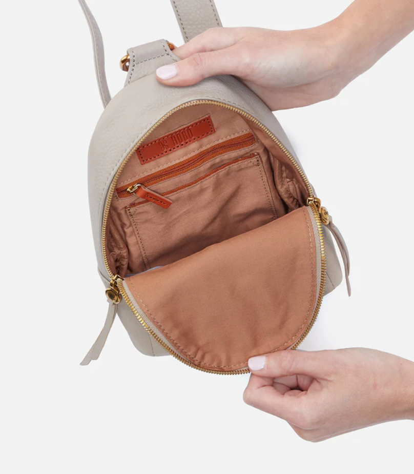 HOBO Fern Sling - Taupe Pebbled Leather