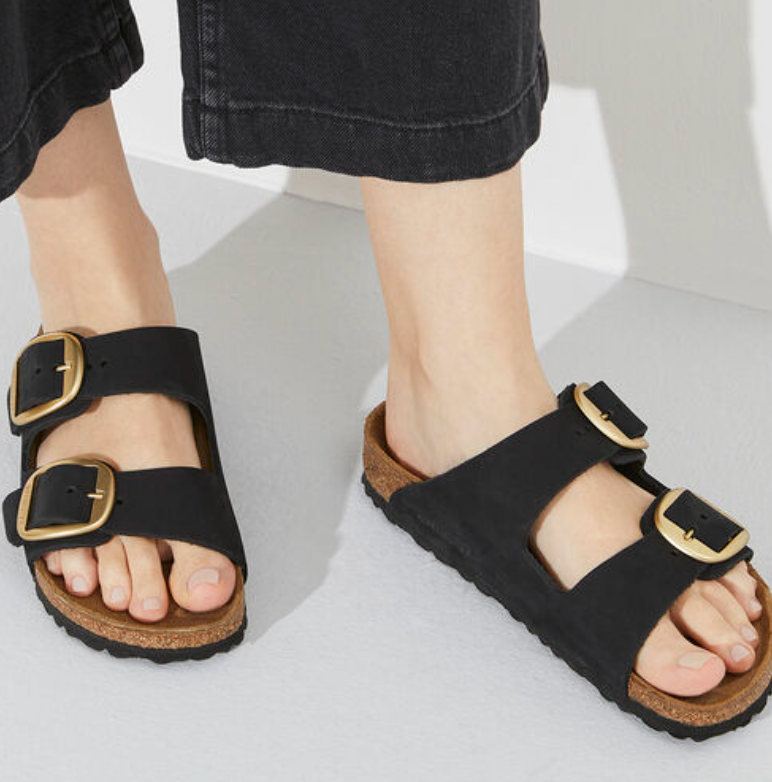 Arizona Big Buckle - Black/Gold
