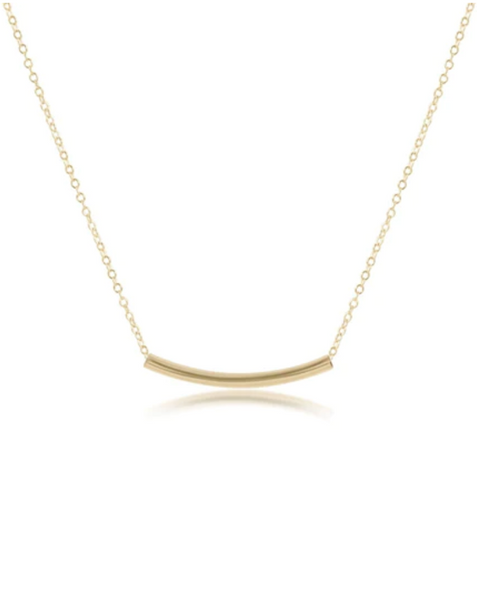 BLISS BAR NECKLACE GOLD