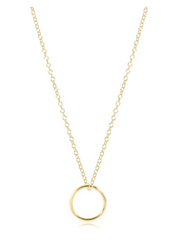 GOLD HALO NECKLACE