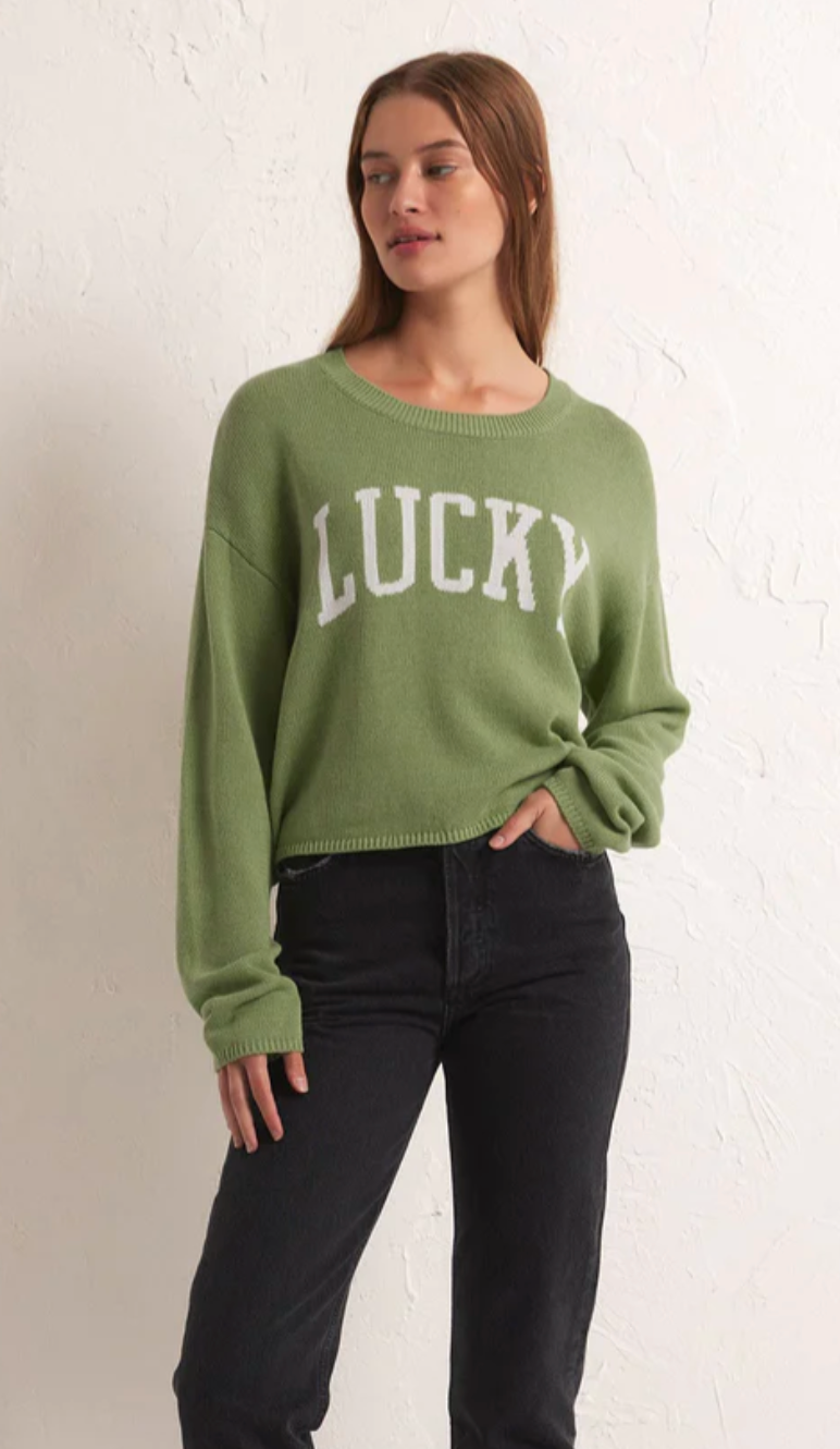 Cooper Lucky Sweater - Matcha
