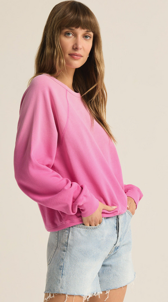 Washed Ashore Sweatshirt - Heartbreaker Pink
