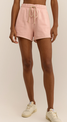 Z Supply Harrington Shorts - Peach