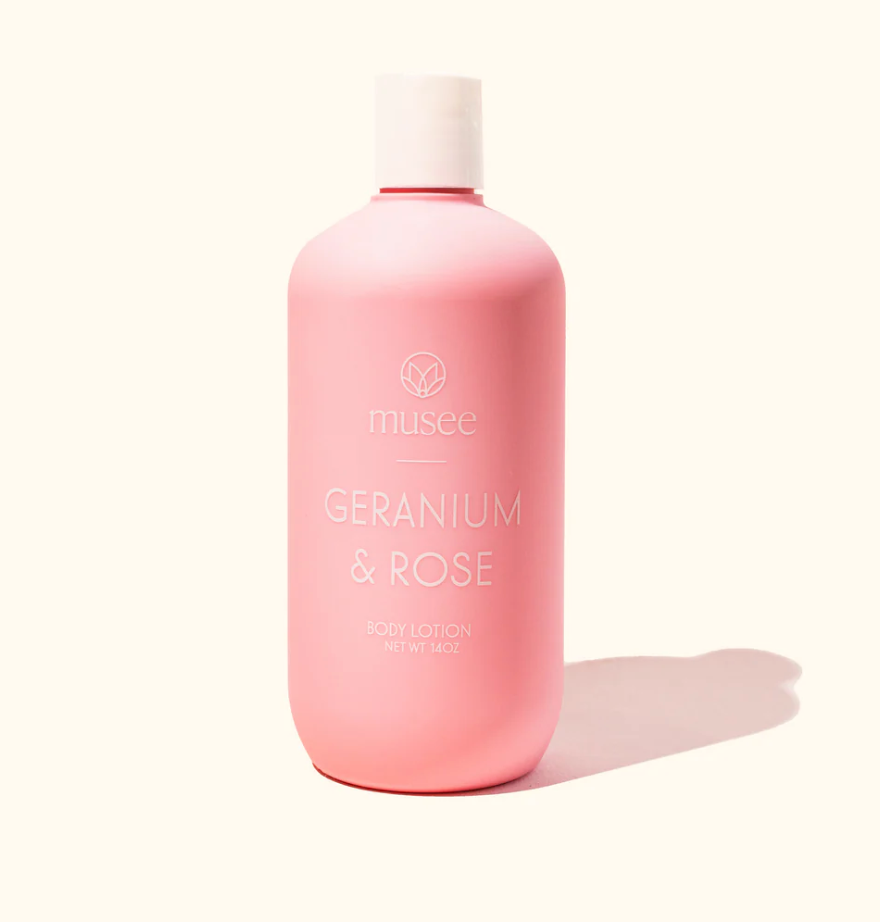 Musee Geranium + Rose Body Lotion