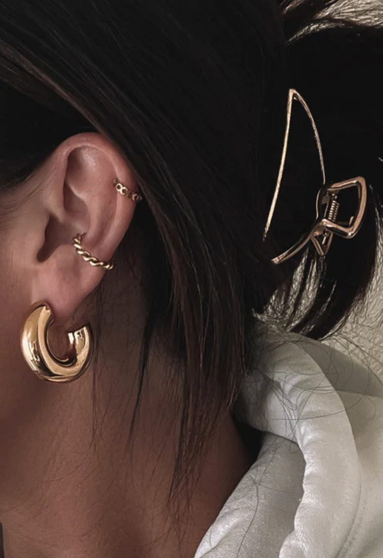 Béljoy Eldon Chunky Gold Hoops