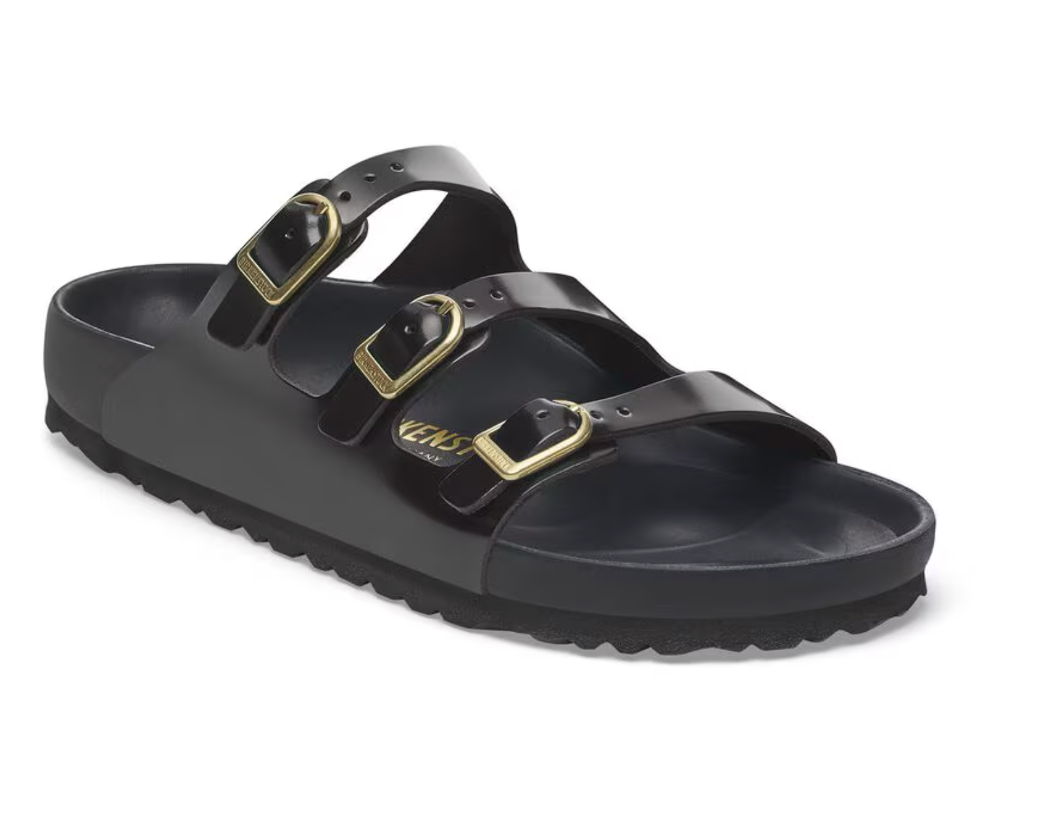 Florida Exquisite Natural Leather High Shine Black