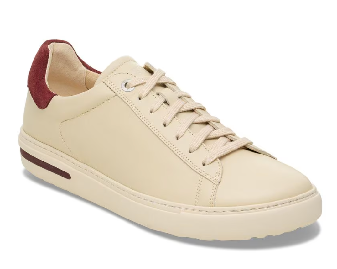 Bend Low Sneaker - Eggshell/ Zinfandel