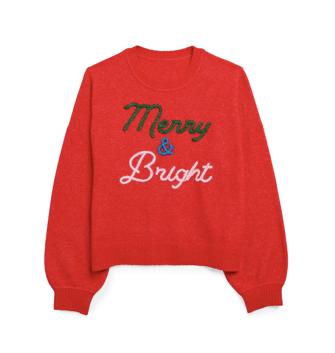 Merry & Bright Sweater - Red