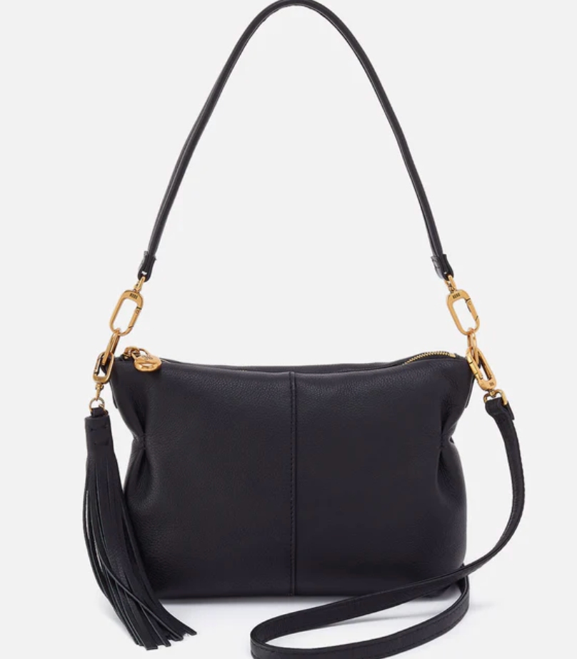 HOBO Kori Crossbody - Black Pebbled Leather