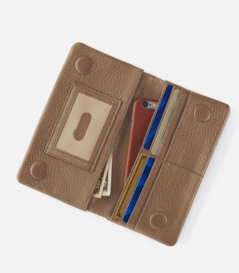 HOBO Lumen Continental Wallet - Cedar Sagebrush