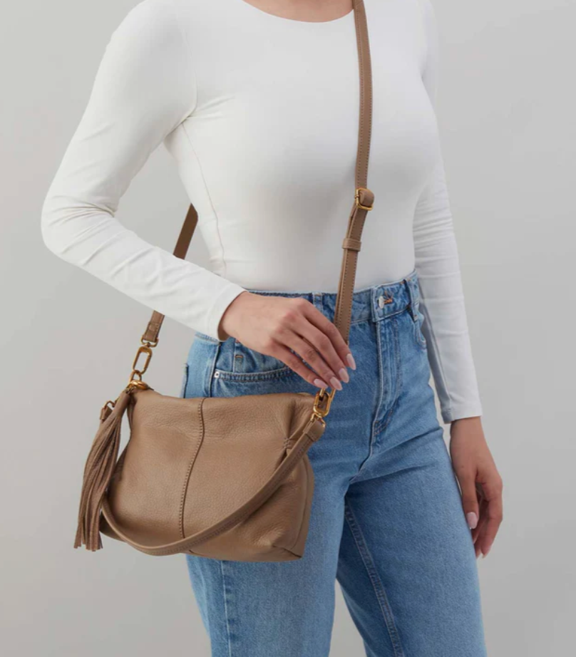 HOBO Kori Crossbody - Cedar Sagebrush Pebbled Leather