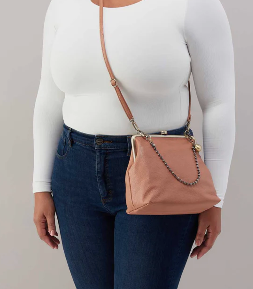 HOBO Amelia Crossbody - Glazed Donut with Chain