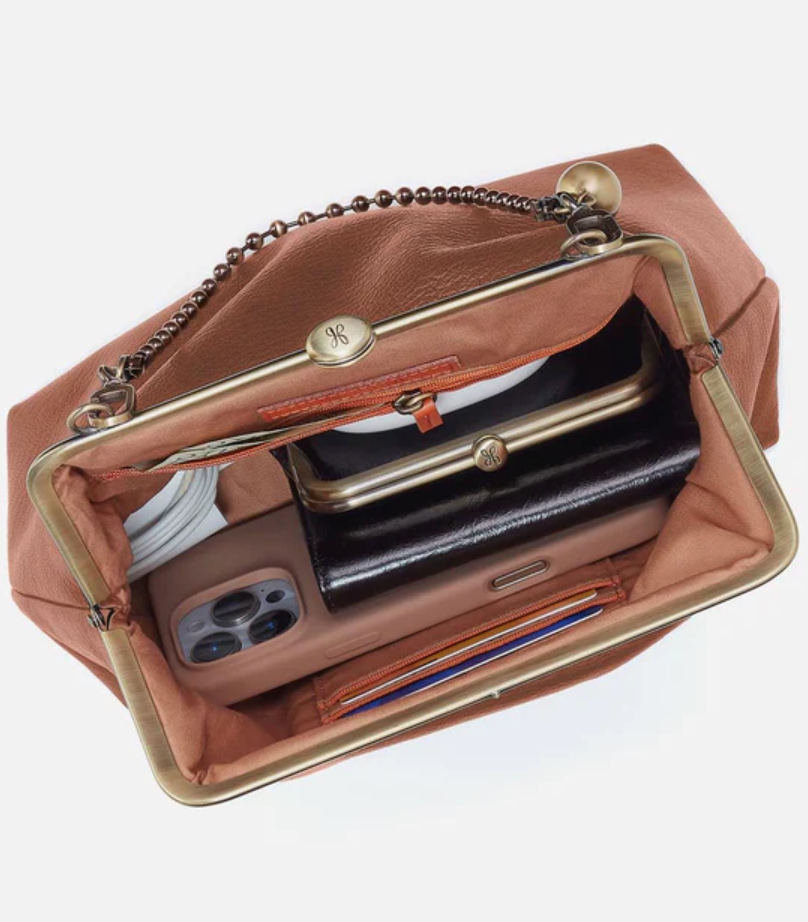 HOBO Amelia Crossbody - Glazed Donut with Chain