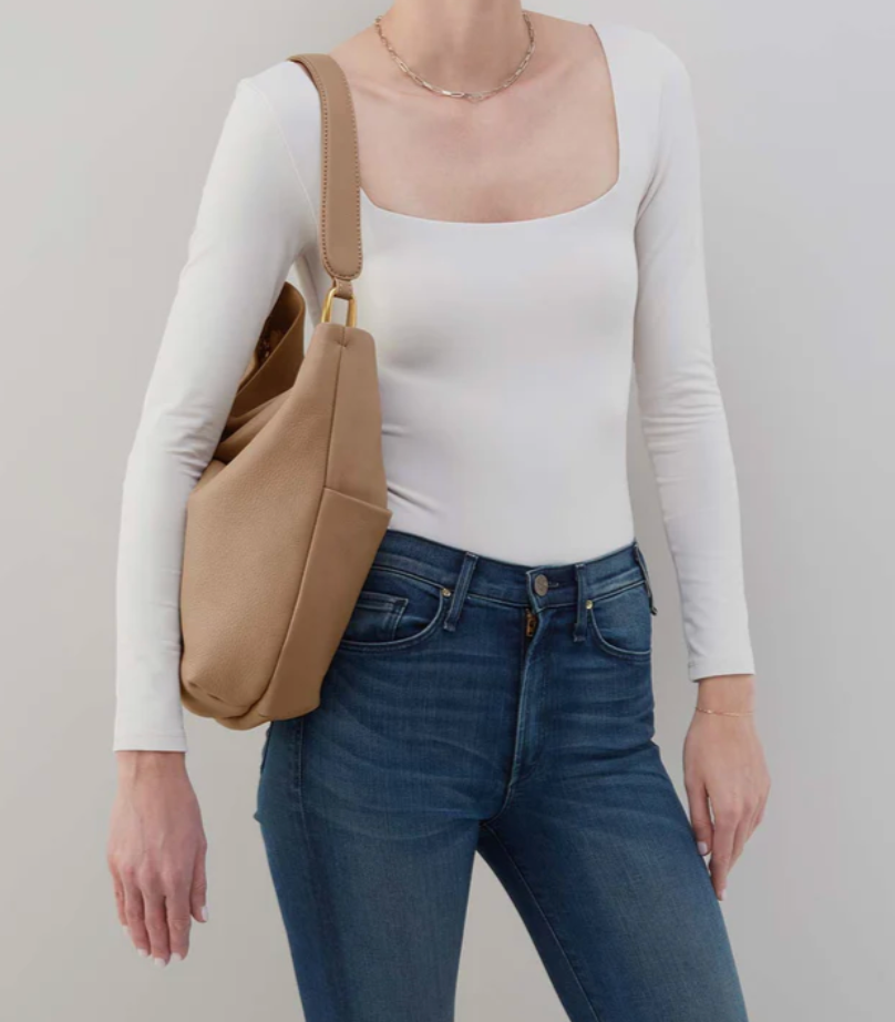 HOBO Harley Hobo - Cedar Sagebrush Pebbled Leather