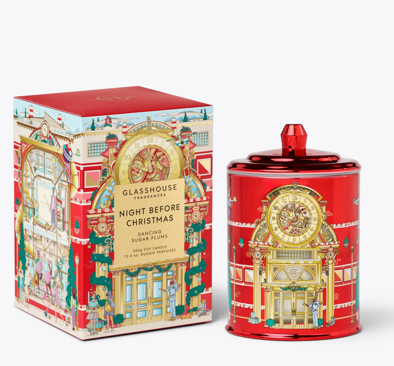 Glasshouse 13.4 oz Candle - Night Before Christmas