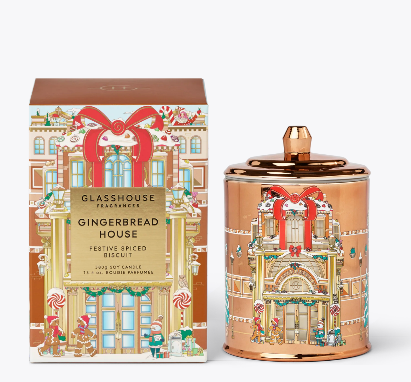 Glasshouse 13.4 oz Candle Gingerbread House