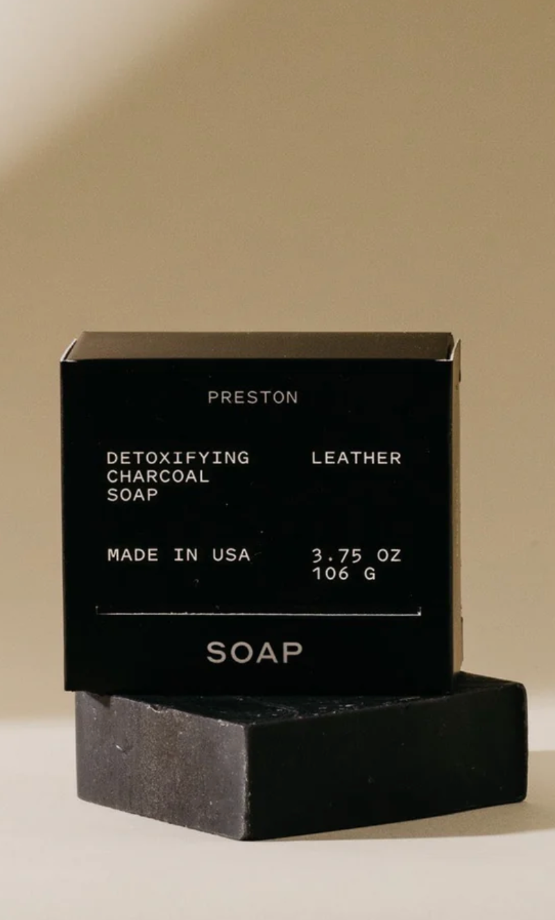 Preston Bar Soap - Leather