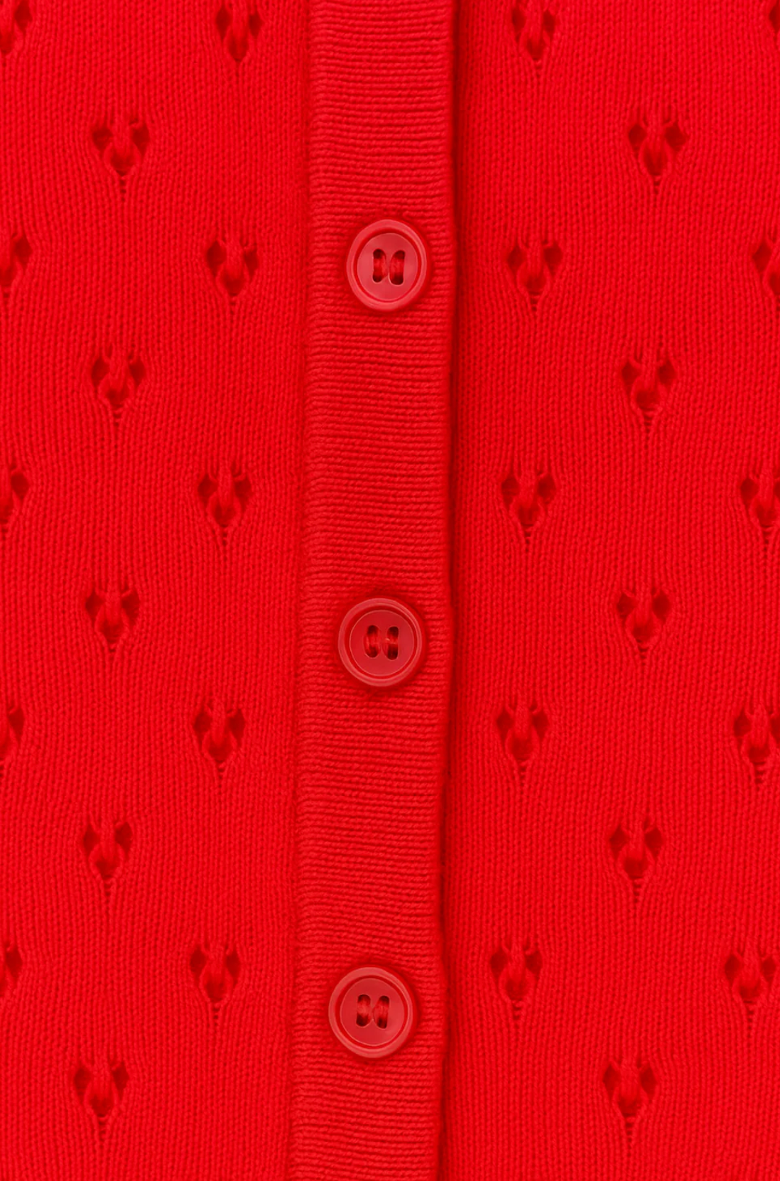 Tribal Fashion - Button Down Front Heart Cardigan