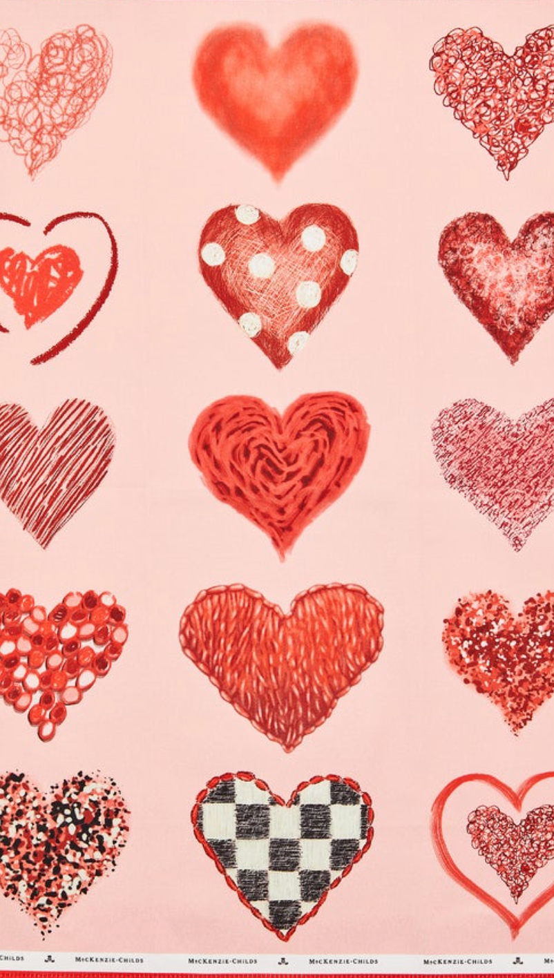 MacKenzie - Childs Heart Dish Towel