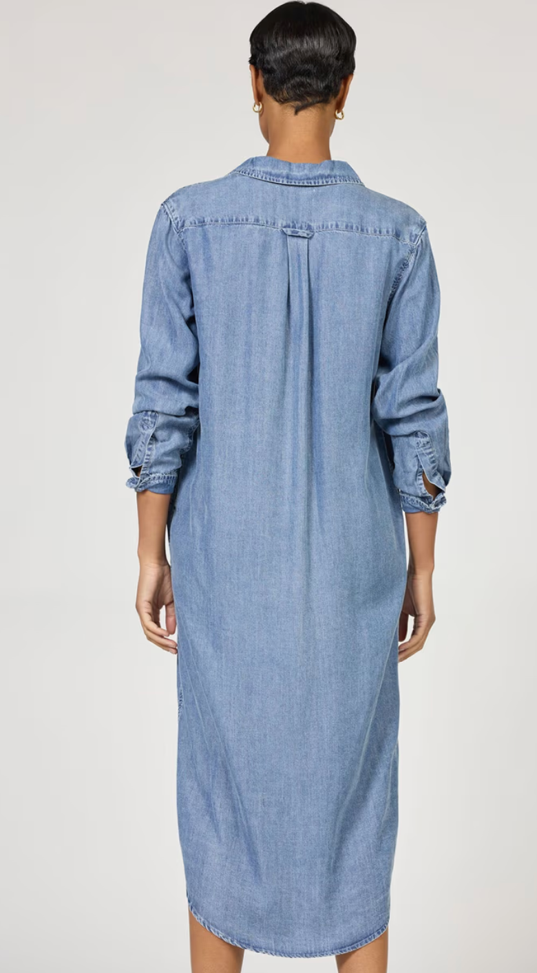 Dear John - Galina Shirt Dress - Imperial Blue
