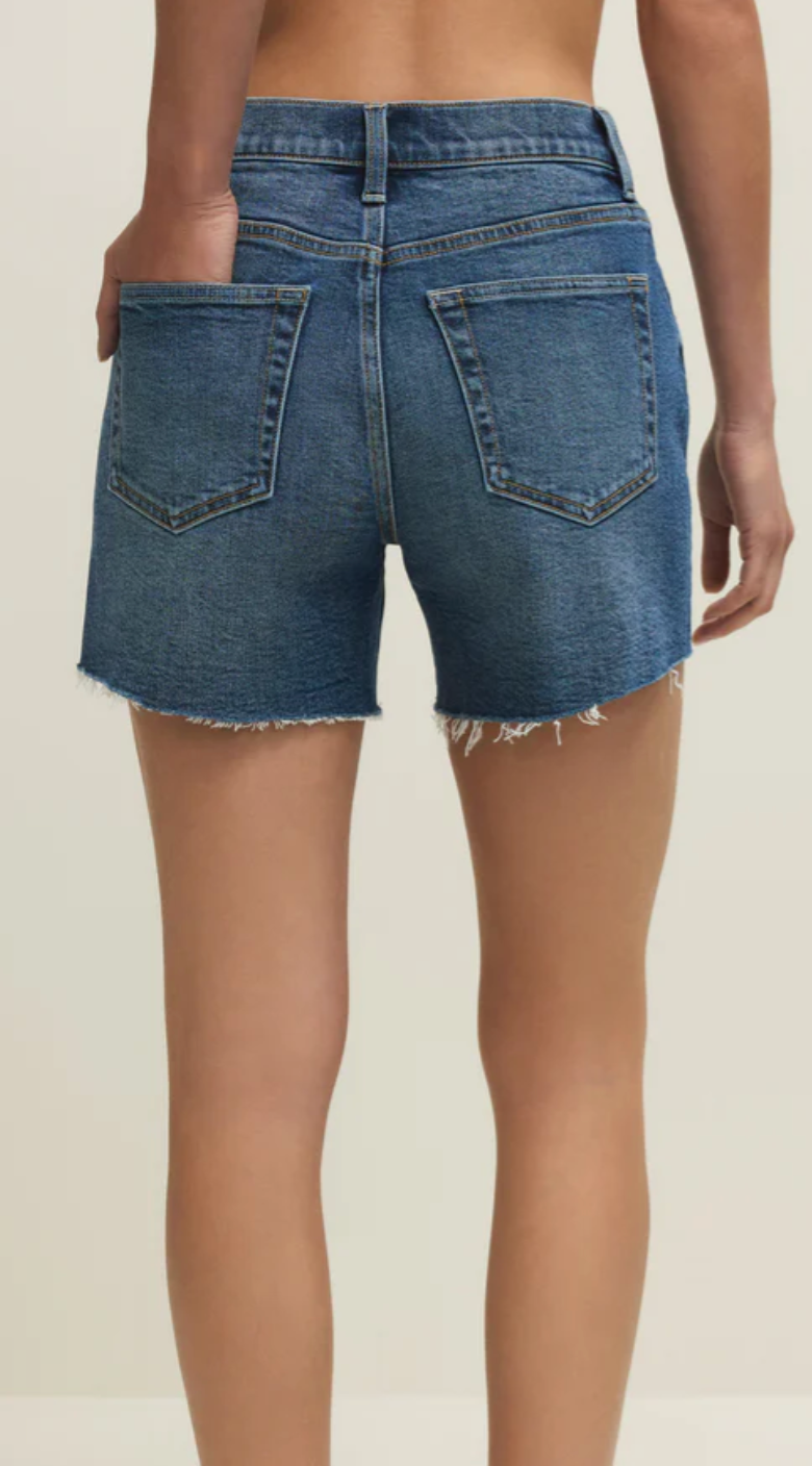 Z Supply Jonah Mid Rise Shorts - Lisbon
