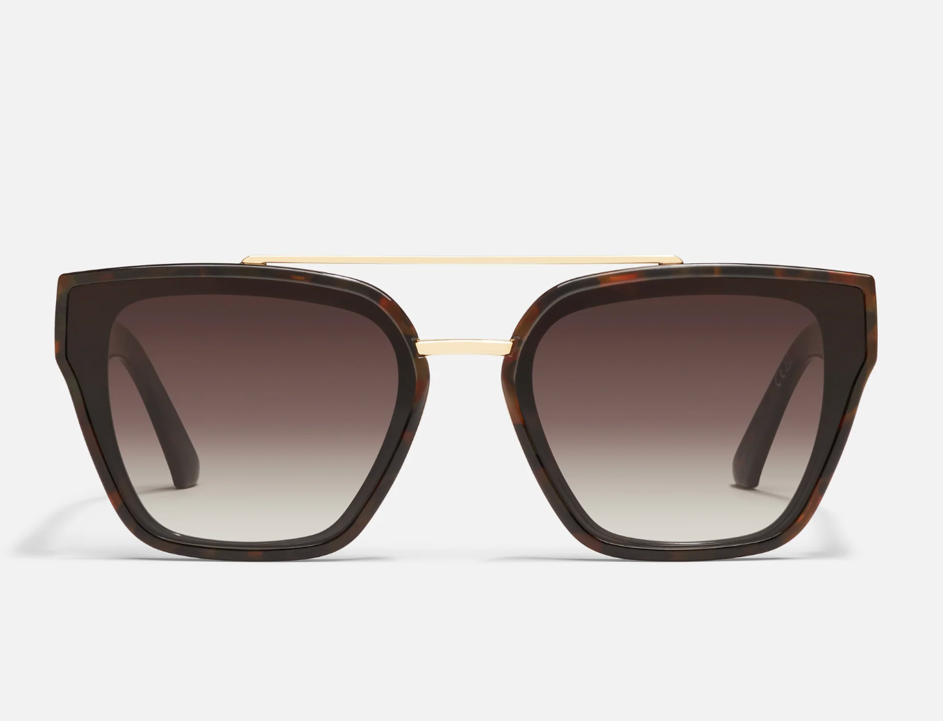 Quay Sweet Talker Sunglasses - Neutral Tortoise