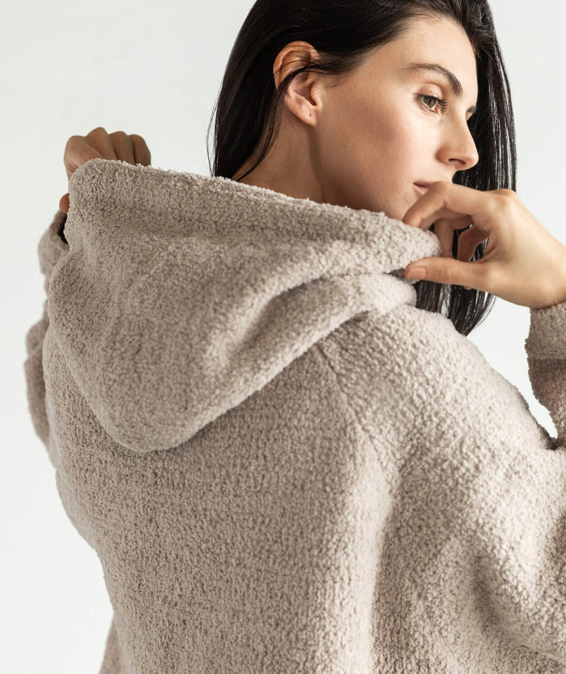 Sunday Citizen - Snug Hoodie Taupe (One Size)