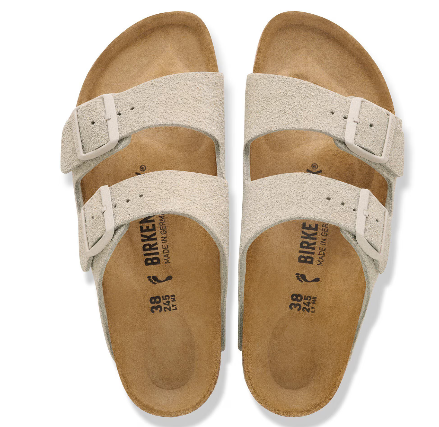 Arizona Suede Oyster Narrow
