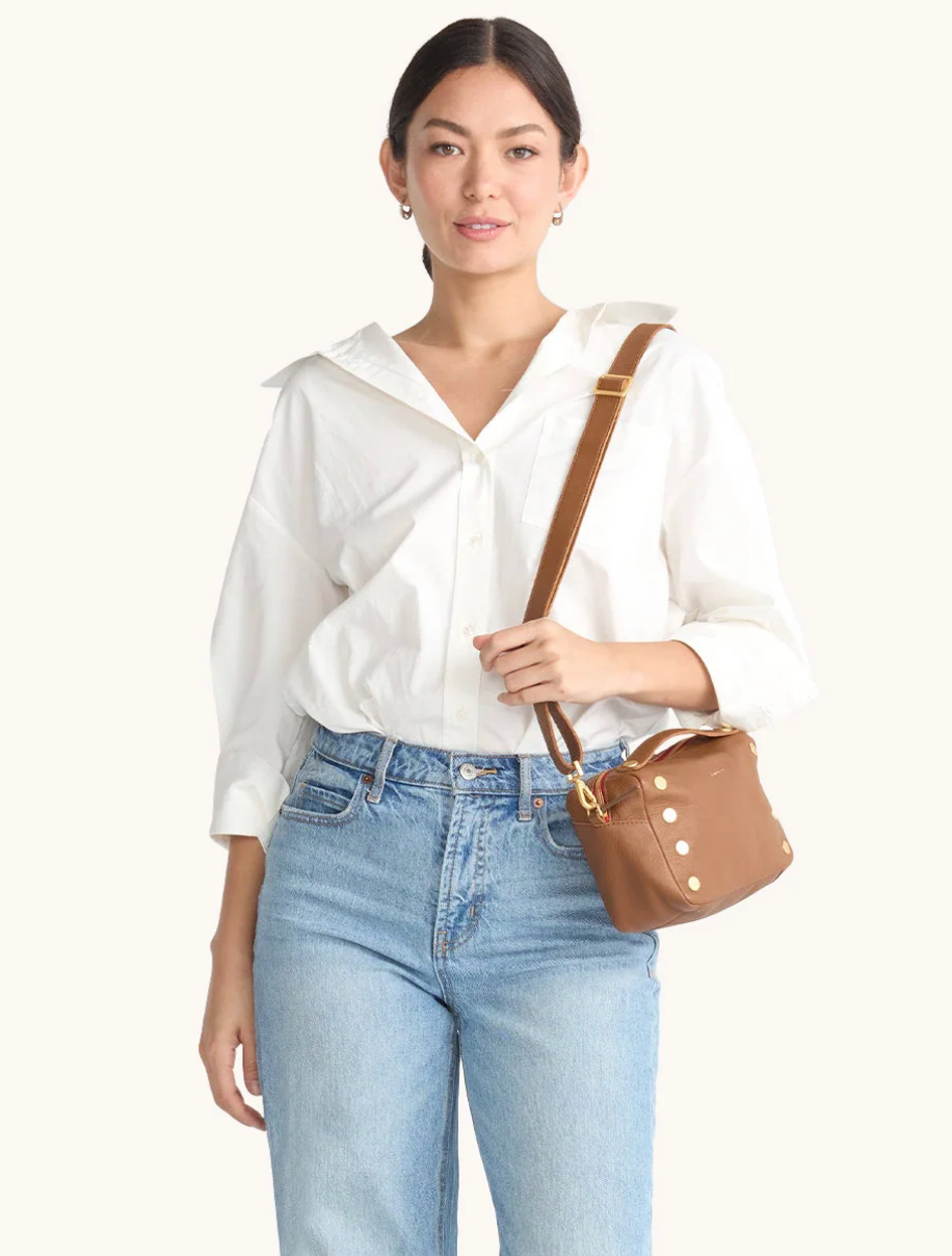 Hammitt Evan Crossbody Small Mahogany