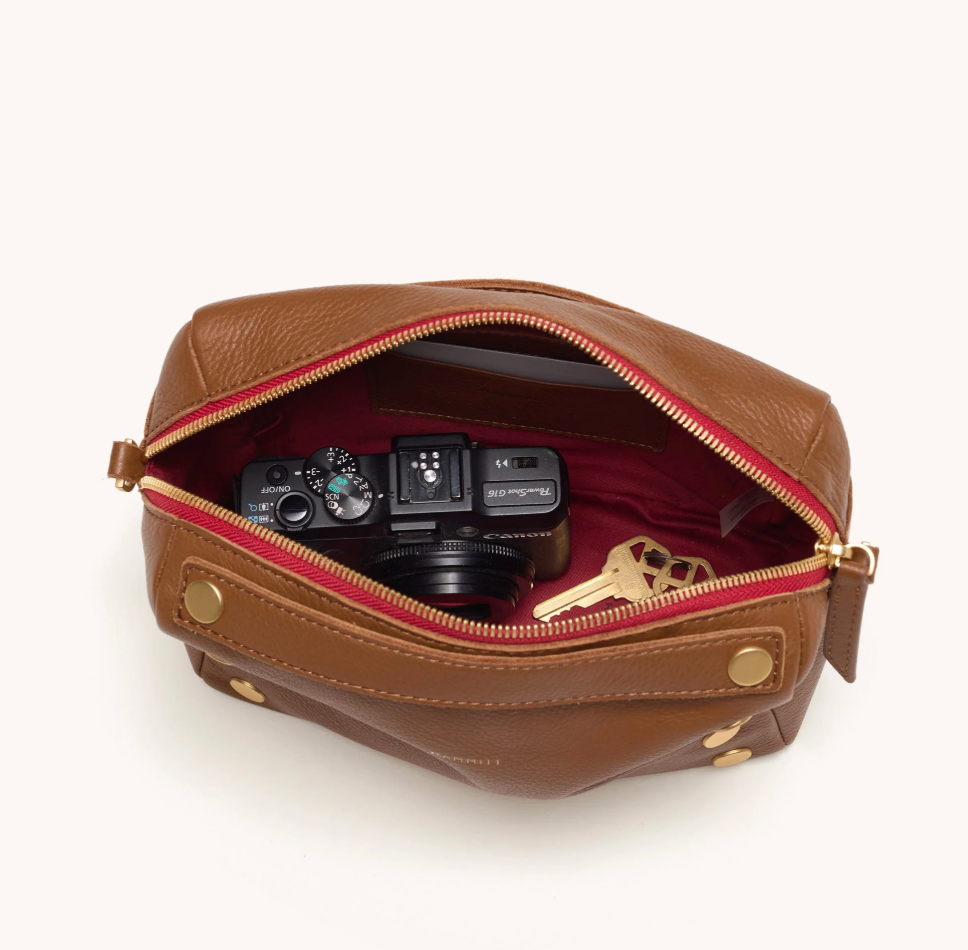 Hammitt Evan Crossbody Small Mahogany