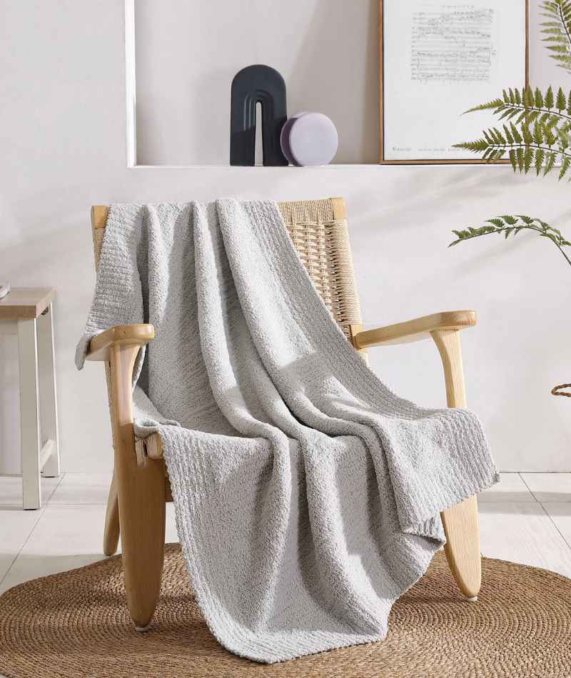 Sunday Citizen Snug Throw - Cloud Grey