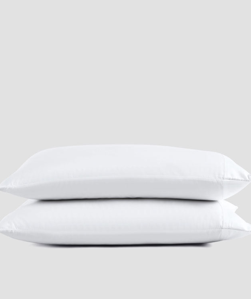 Sunday Citizen Natural Premium Bamboo Pillow Case Set - Clear White
