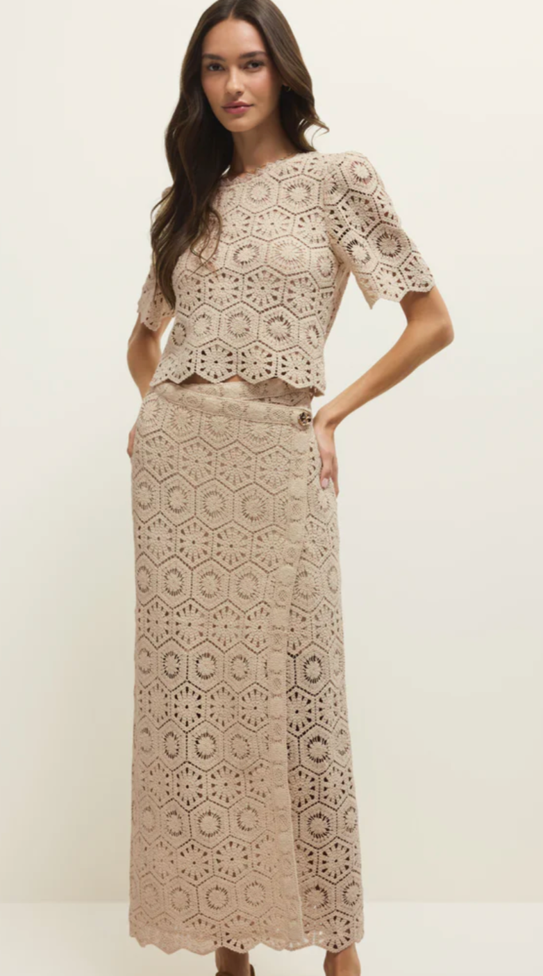 Z Supply Raquel Lace Top - Natural