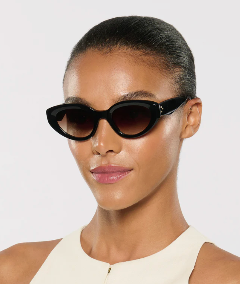 Krewe Irene Black + Black Crystal