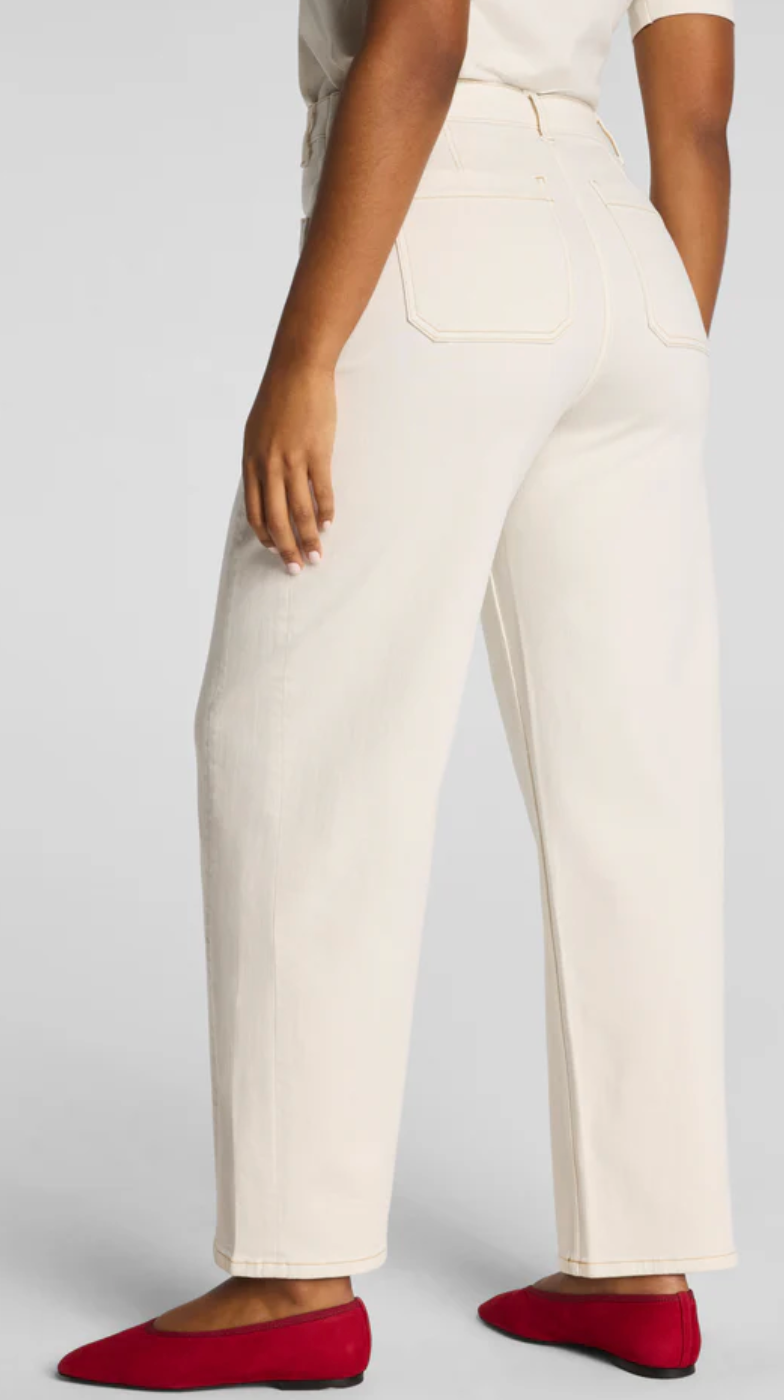 Spanx - Utility Barrel Jean Alabaster
