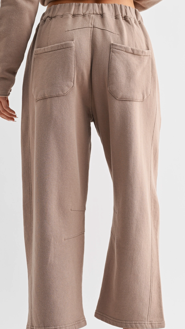 Malibu Barrel Pant - Silken Taupe
