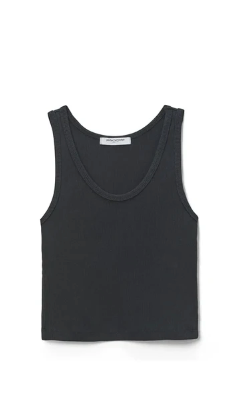 Perfectwhitetee - Blondie Tank Black