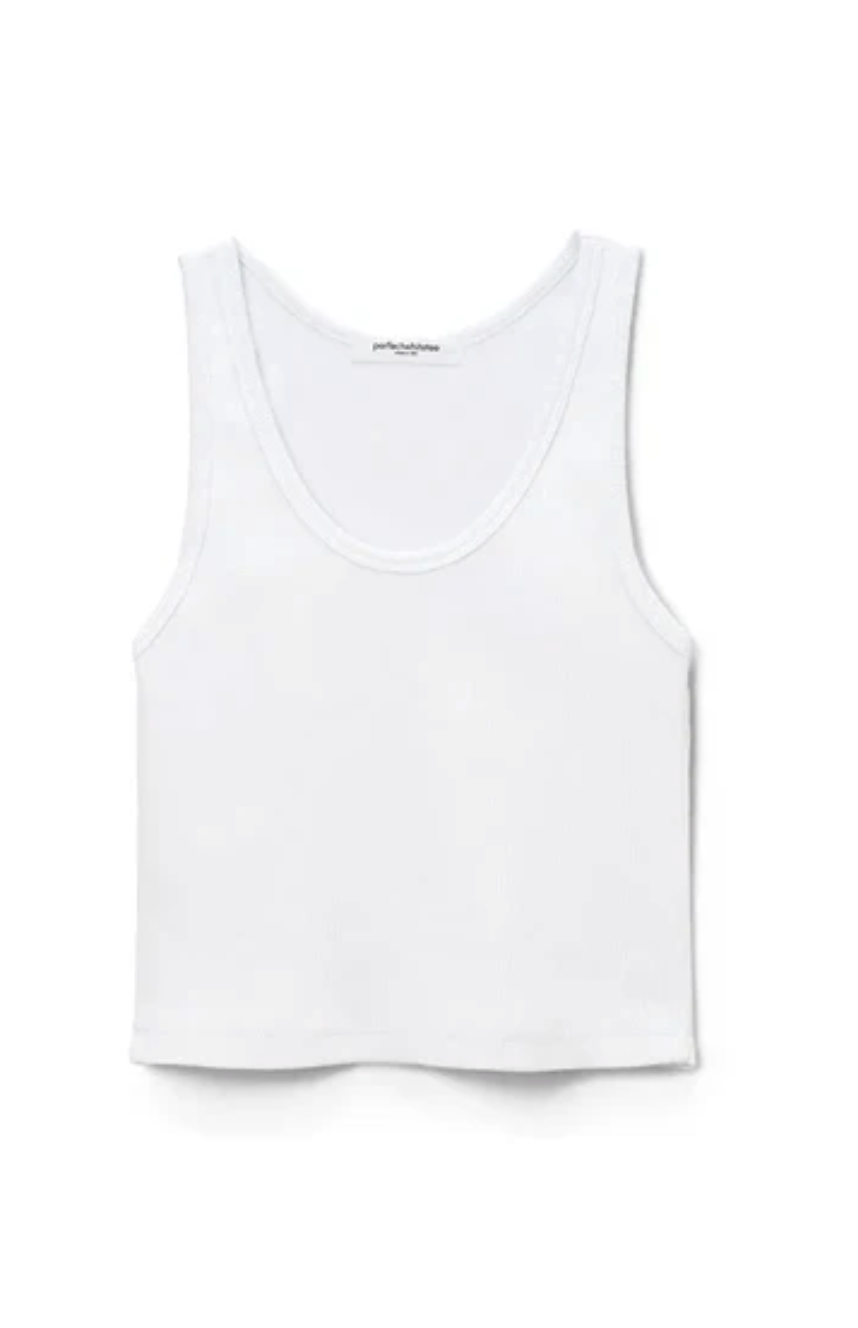 Perfectwhitetee - Blondie Tank White