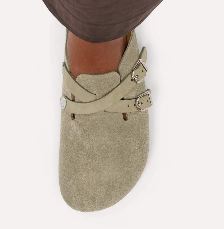 Blair Suede - Taupe Narrow