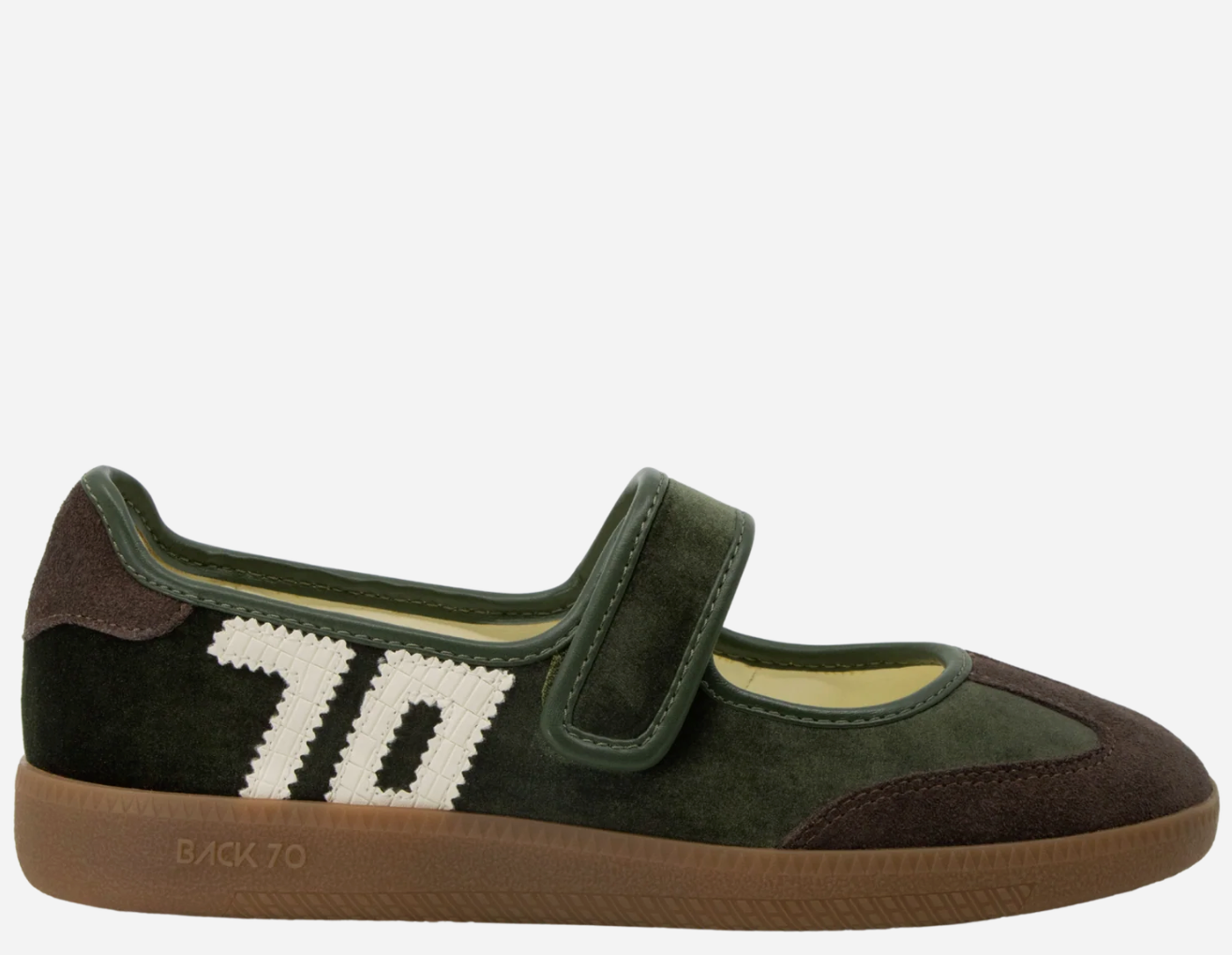 Back 70 - Aya Sneakerina Olive Milk